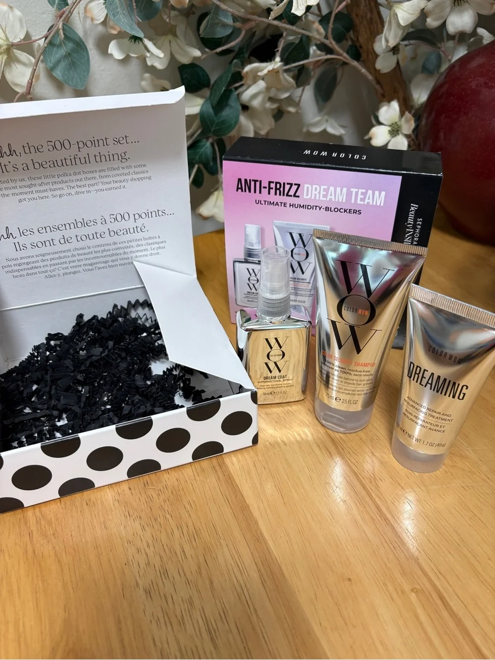 Sephora Beauty Insider ~ Color Wow Anti-Frizz Dream Team 3pc Kit, BNIB,Sealed